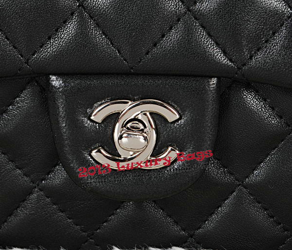 Chanel mini Classic Flap Bag Original Leather CHA1115 Black