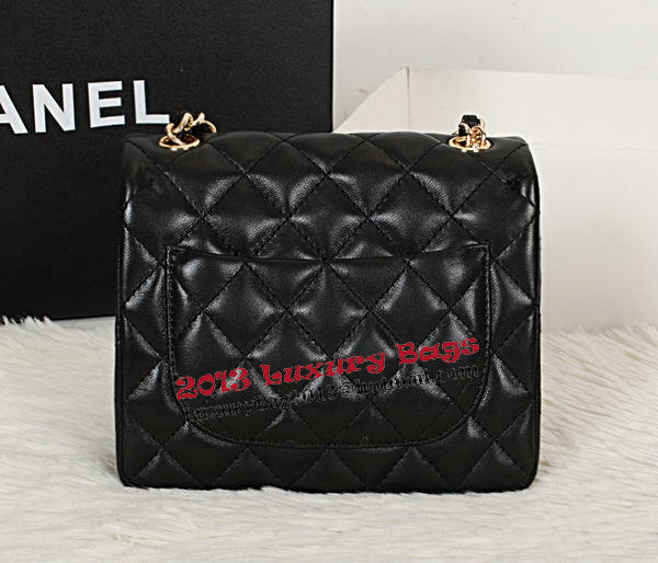 Chanel mini Classic Flap Bag Original Leather CHA1115 Black