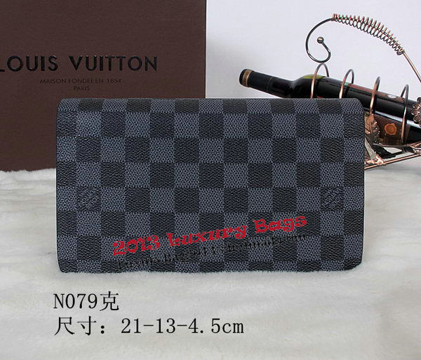 Louis Vuitton Damier Graphite Canvas Clutch M079