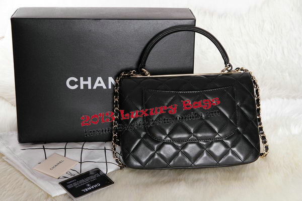 Chanel Original Lambskin Embellished Flap Bag CHA92237 Black