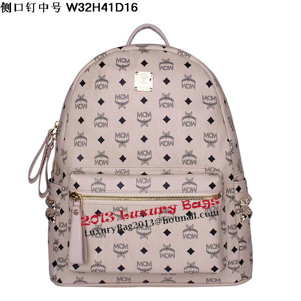 MCM Medium Stark Backpack MC2446 Beige