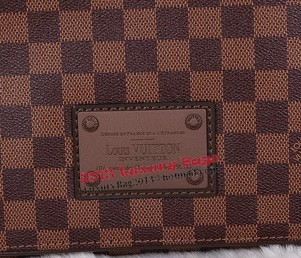 Louis Vuitton Damier Ebene Canvas Brooklyn MM N51211