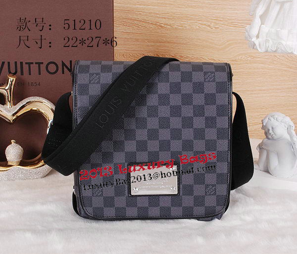 Louis Vuitton Damier Graphite Canvas Brooklyn PM N51210