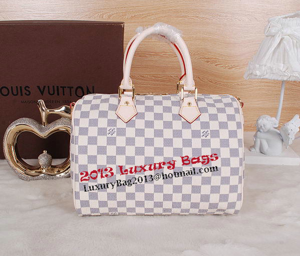 Louis Vuitton N41533 Damier Azur Speedy 30 Bag