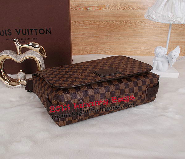 Louis Vuitton N51212 Damier Ebene Canvas Brooklyn GM Bag