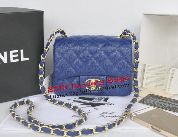 Chanel mini Classic Flap Bag Royal Cannage Pattern 1115 Gold