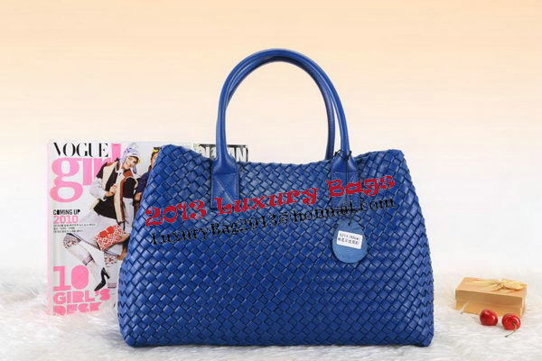 Bottega Veneta Cabat Medium Tote Bags BV5211 Blue