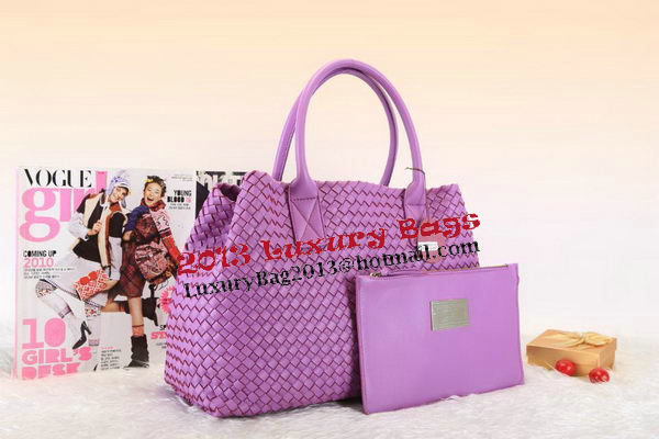 Bottega Veneta Cabat Medium Tote Bags BV5211 Lavender