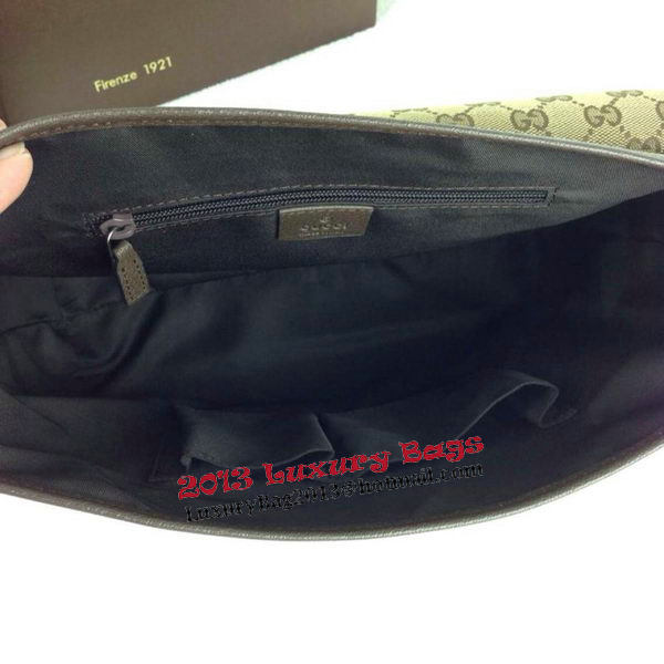 Gucci Medium Messenger Bag 233052 Brown