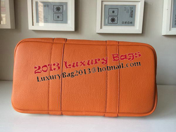 Hermes Garden Party 36CM Bag Canvas Leather H11M Orange