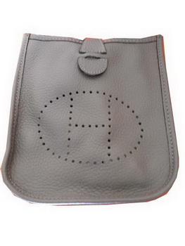 Hermes mini Evelyne Messenger Bag H1608S Grey