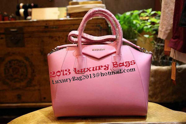 Givenchy Small Antigona Bag Calfskin Leather G9980 Pink