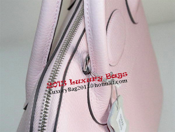 Hermes Bolide 37CM Calfskin Leather Tote Bags H509084 Light Pink