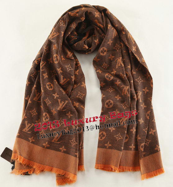 Louis Vuitton Scarves Cotton LV6723E Brown