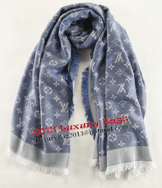 Louis Vuitton Scarves Cotton LV6723I Sky Blue