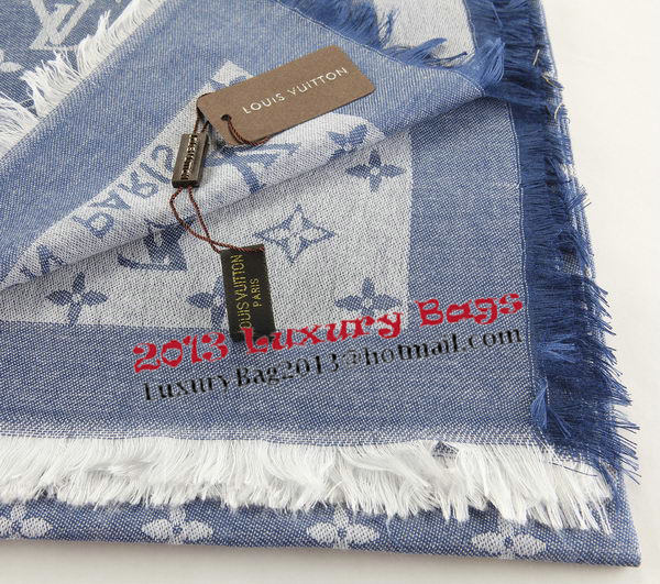 Louis Vuitton Scarves Cotton LV6723I Sky Blue