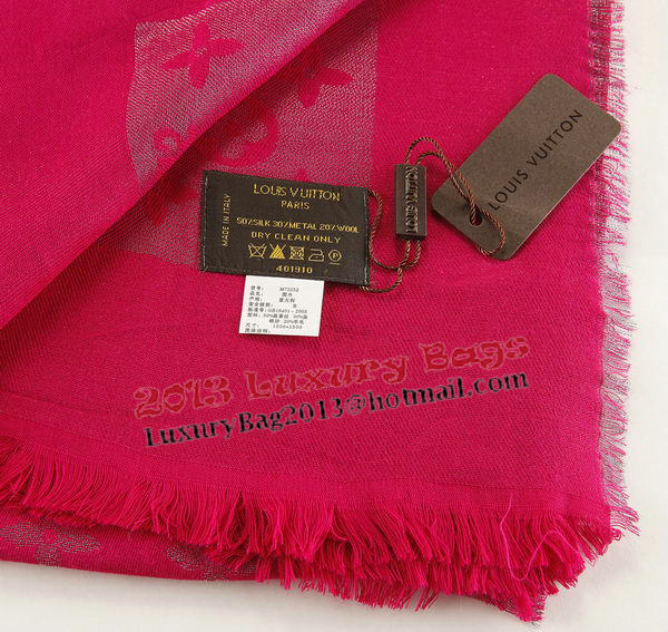 Louis Vuitton Scarves Cotton LV6725A Rose