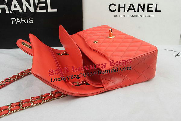 Chanel 2.55 Series Bags Orange Original Leather CFA1112 Gold