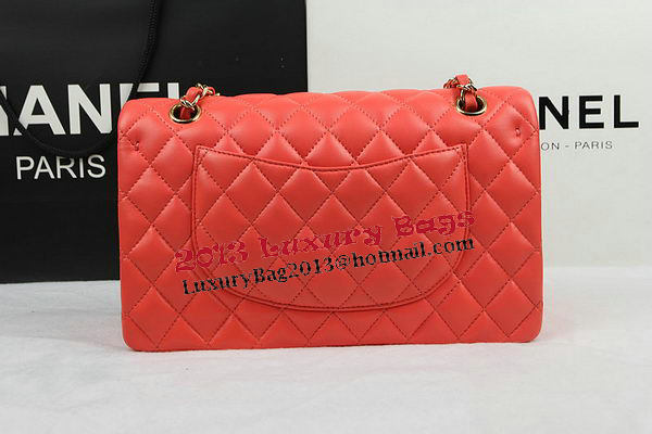 Chanel 2.55 Series Bags Orange Original Leather CFA1112 Gold