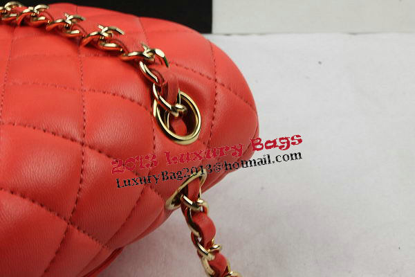 Chanel 2.55 Series Bags Orange Original Leather CFA1112 Gold