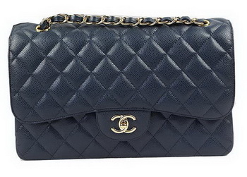 Chanel Classic Flap Bag Royal Cannage Pattern CF1113 Gold