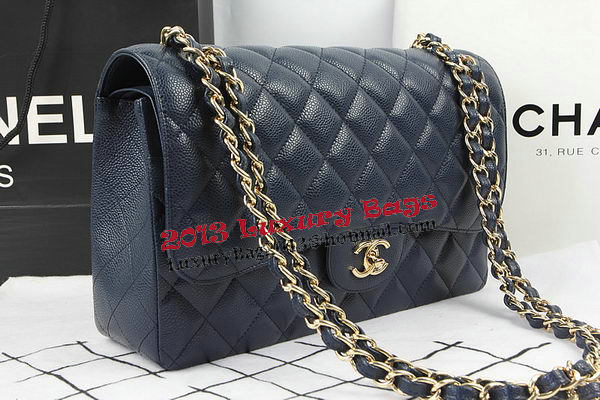 Chanel Classic Flap Bag Royal Cannage Pattern CF1113 Gold