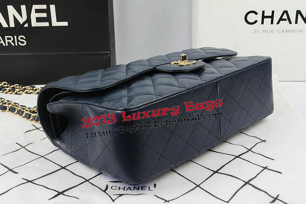 Chanel Classic Flap Bag Royal Cannage Pattern CF1113 Gold