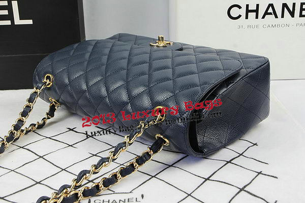 Chanel Classic Flap Bag Royal Cannage Pattern CF1113 Gold