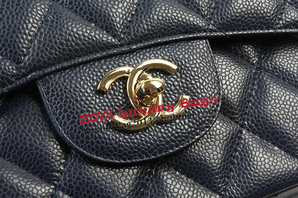 Chanel Classic Flap Bag Royal Cannage Pattern CF1113 Gold