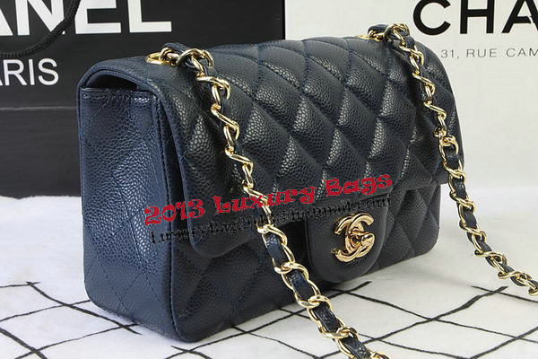 Chanel Classic MINI Flap Bag Royal Cannage Pattern CF1119 Gold