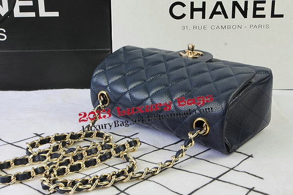 Chanel Classic MINI Flap Bag Royal Cannage Pattern CF1119 Gold