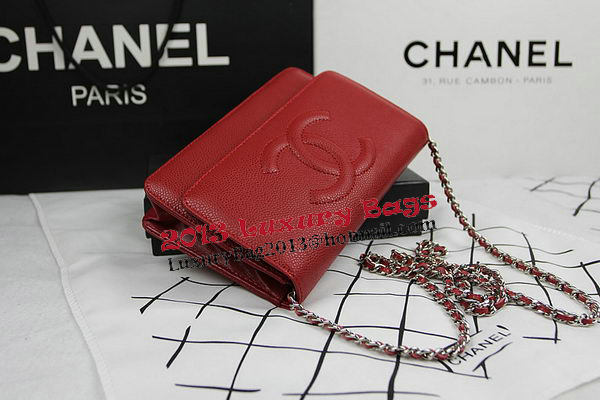 Chanel Original Leather mini Flap Bags A48654 Red