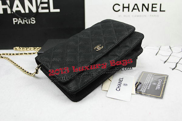 Chanel mini Flap Bag Original Suede Leather A33814 Black