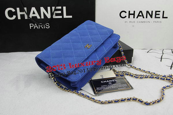 Chanel mini Flap Bag Original Suede Leather A33814 Blue