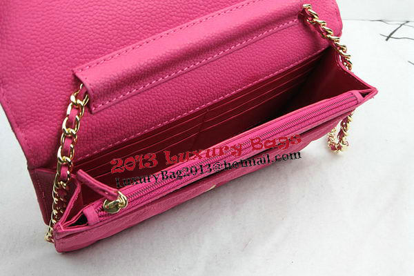 Chanel mini Flap Bag Original Suede Leather A33814 Rose