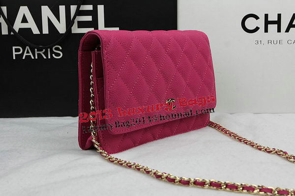 Chanel mini Flap Bag Original Suede Leather A33814 Rose