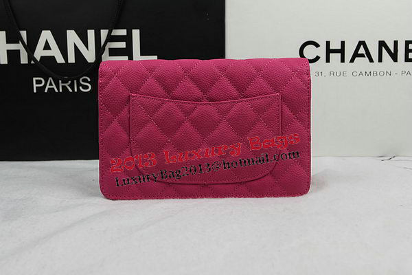 Chanel mini Flap Bag Original Suede Leather A33814 Rose