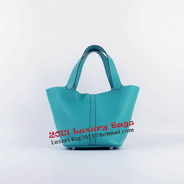 Hermes Picotin Lock PM Bags Clemence Leather H8615 Green