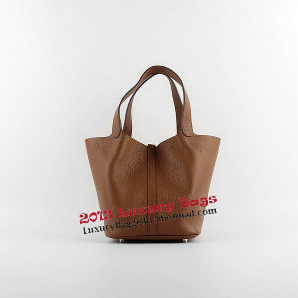 Hermes Picotin Lock PM Bags Clemence Leather H8615 Wheat