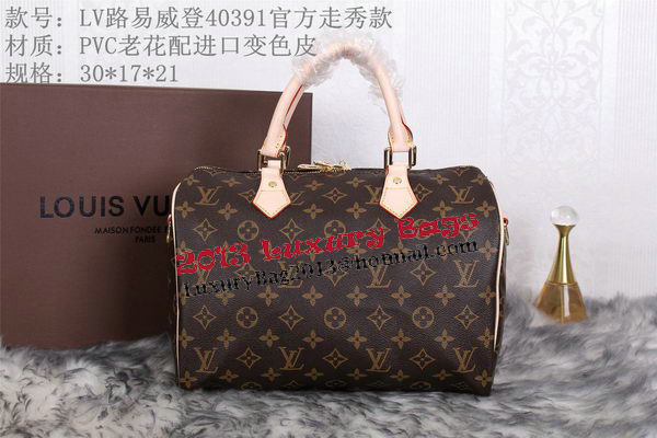 Louis Vuitton Monogram Canvas Speedy 30 Tote Bags M40391