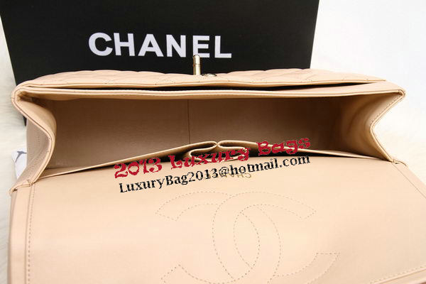 Chanel Jumbo Double Flaps Bags Original Lambskin Leather A36097 Apricot