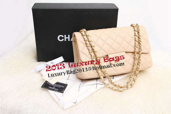 Chanel Jumbo Double Flaps Bags Original Lambskin Leather A36097 Apricot