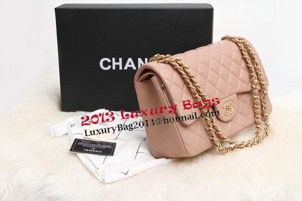 Chanel Jumbo Double Flaps Bags Original Lambskin Leather A36097 Beige