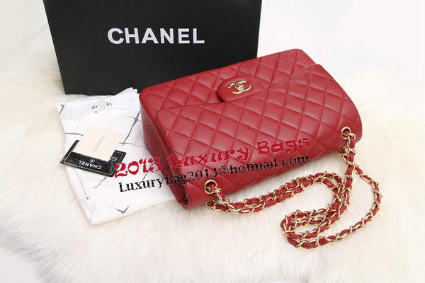 Chanel Jumbo Double Flaps Bags Original Lambskin Leather A36097 Burgundy