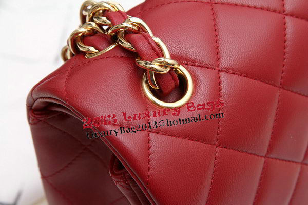 Chanel Jumbo Double Flaps Bags Original Lambskin Leather A36097 Burgundy