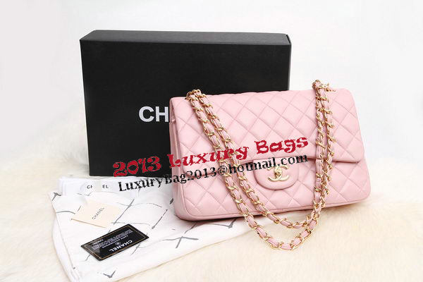 Chanel Jumbo Double Flaps Bags Original Lambskin Leather A36097 Pink