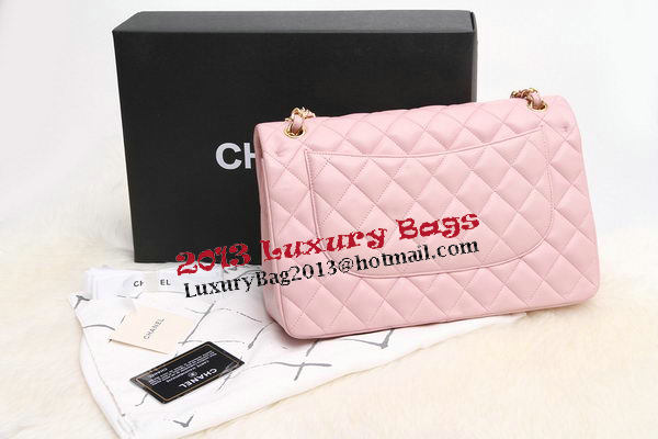 Chanel Jumbo Double Flaps Bags Original Lambskin Leather A36097 Pink