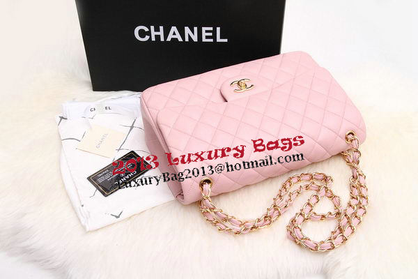 Chanel Jumbo Double Flaps Bags Original Lambskin Leather A36097 Pink