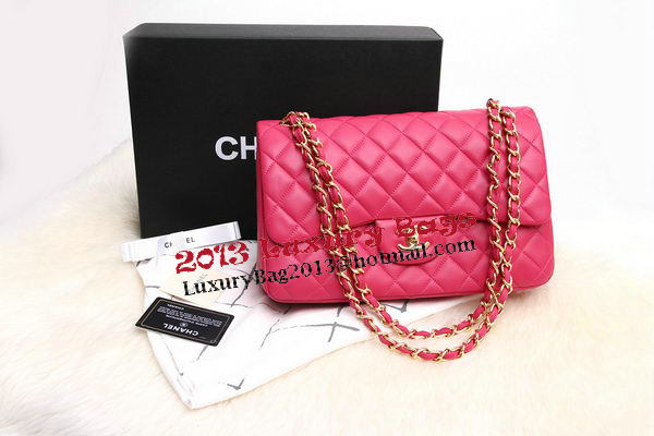 Chanel Jumbo Double Flaps Bags Original Lambskin Leather A36097 Rose