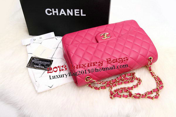 Chanel Jumbo Double Flaps Bags Original Lambskin Leather A36097 Rose